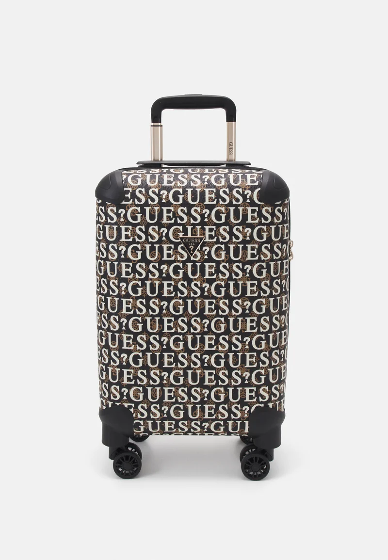 Guess Stark Travel Trolley Dames Zwart/Bruin