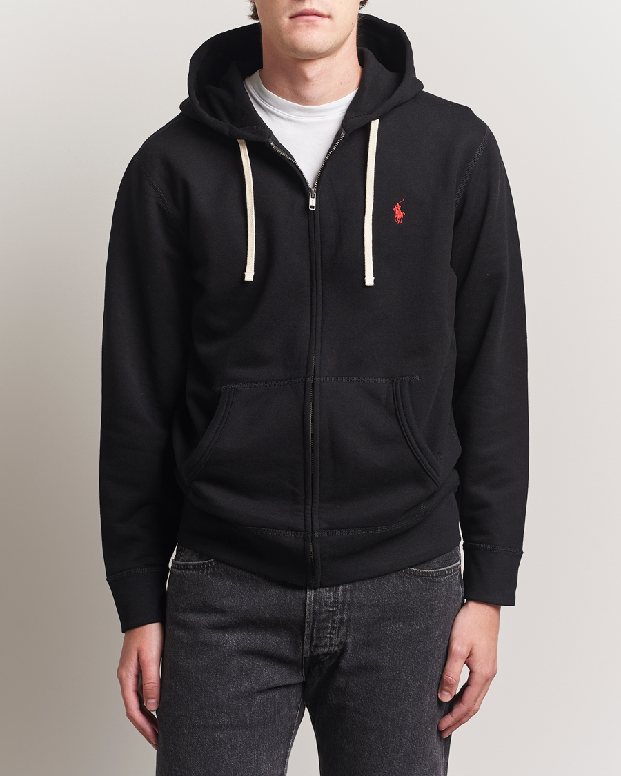 Polo Ralph Lauren Full-Zip Hoodie Polo Black