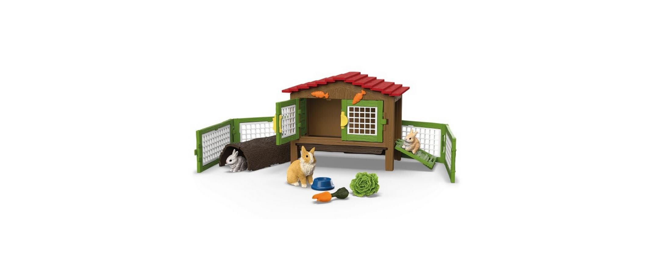 Spielfigurenset Farm World KaninchenstallSpielset zur Themenwelt aus Farm World