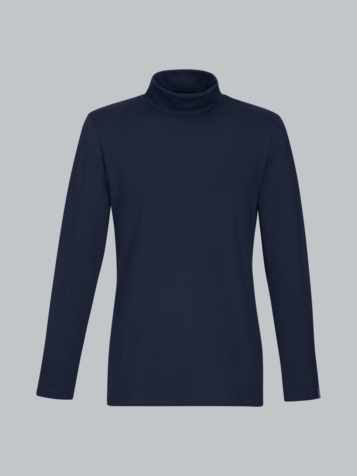 Rollkragenshirt Navy