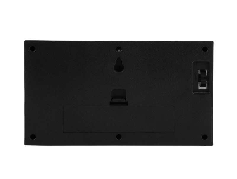 Table clock Boxed Flip KA5976BK Black