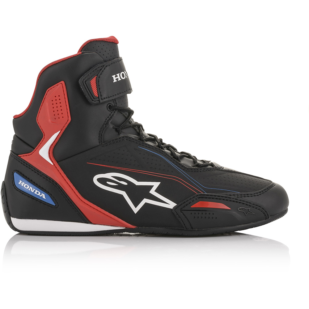 Alpinestars - Baskets Faster-3 Honda Noir / Rouge / Bleu