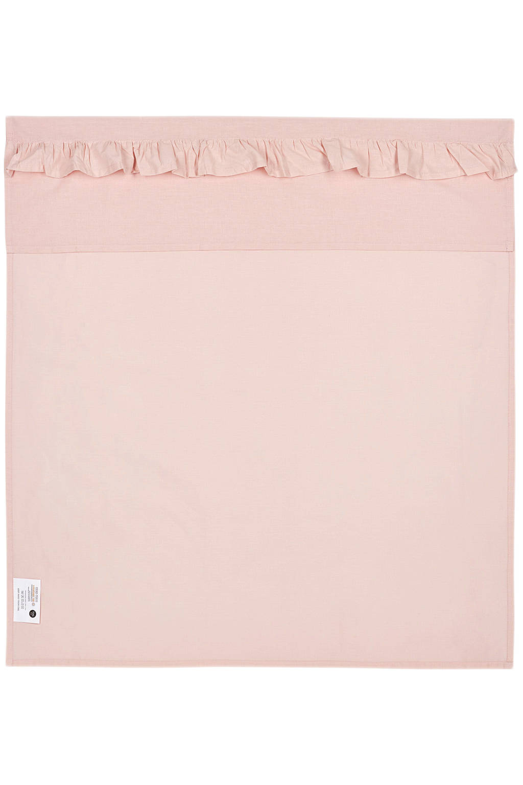 baby wieglaken Ruffle 75x100 Soft Pink