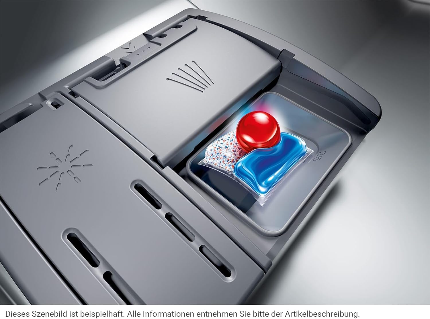 Bosch SMI4EAS28E Serie 4, Smarter Geschirrspüler Teilintegriert 60 cm, Besteckkorb, Spülmaschine Made in Germany, besonders leise, Extra Trocknen, SpeedPerfect Plus, Programmassistent, Edelstahl