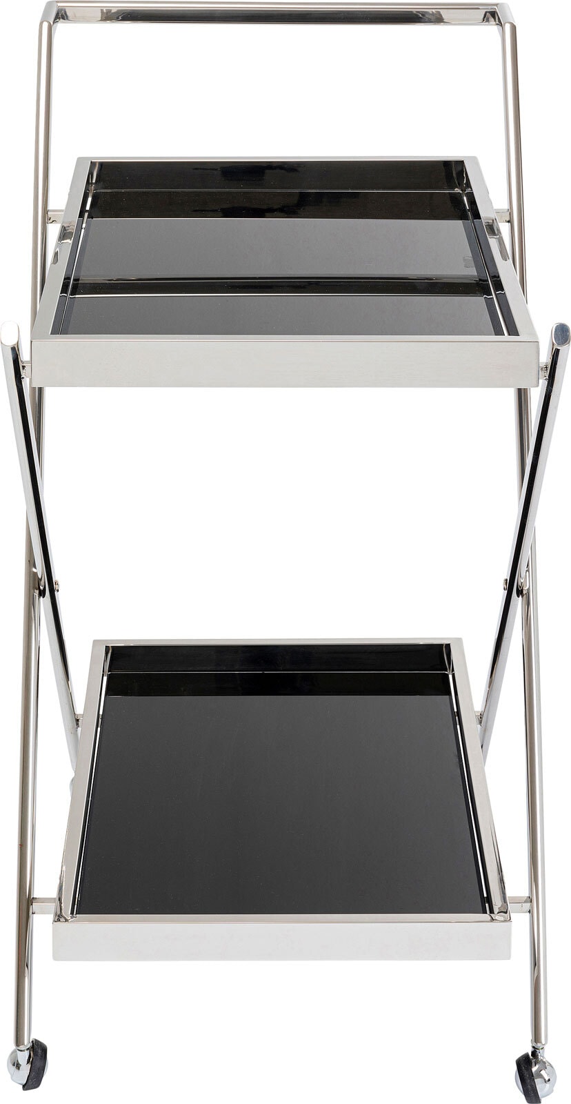 KARE DESIGN Servierwagen CASINO silber 75 x 89 x 50 cm
