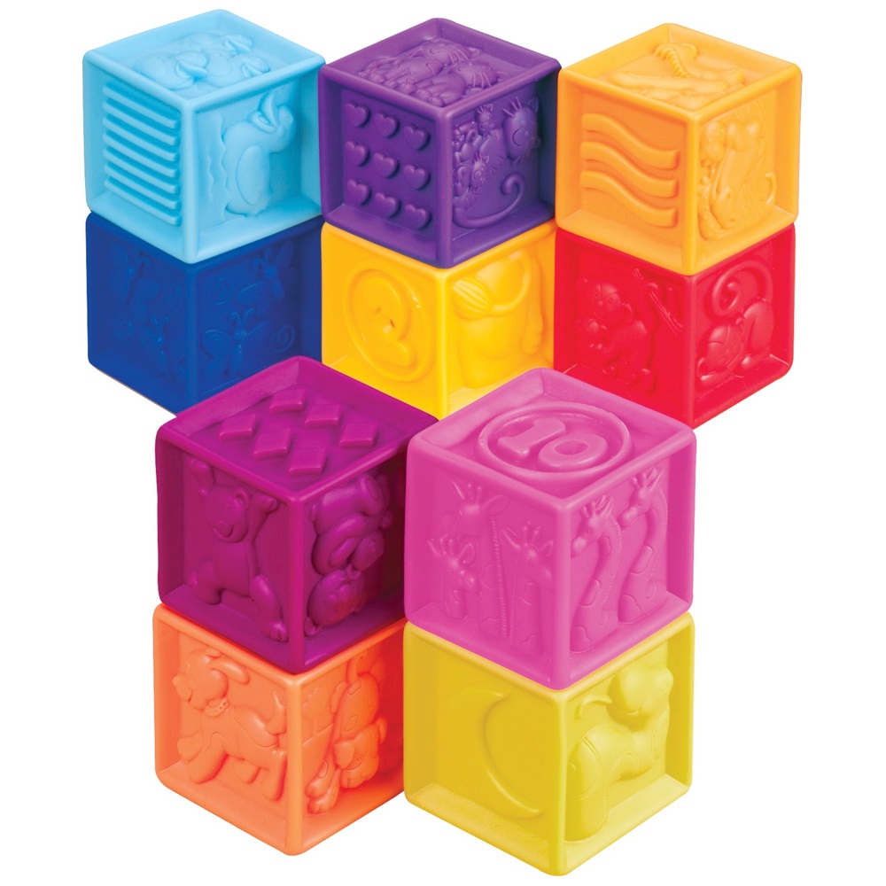 B. Toys One Two Squeeze, Soft Blocks