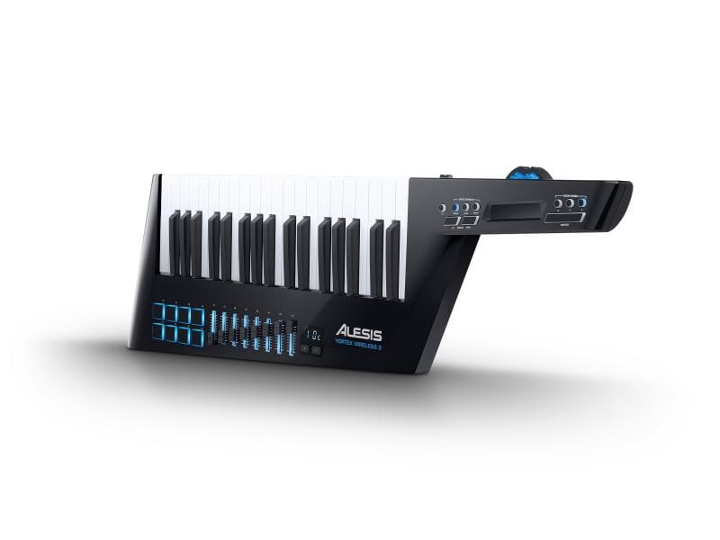 Alesis Keyboard Controller Vortex Wireless 2 Keytar Controller mit drahtloser MIDI Übertragung