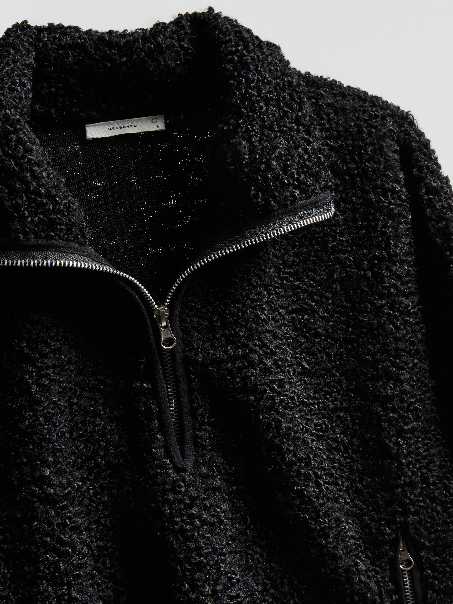 Sweatshirt aus Lammfellimitat