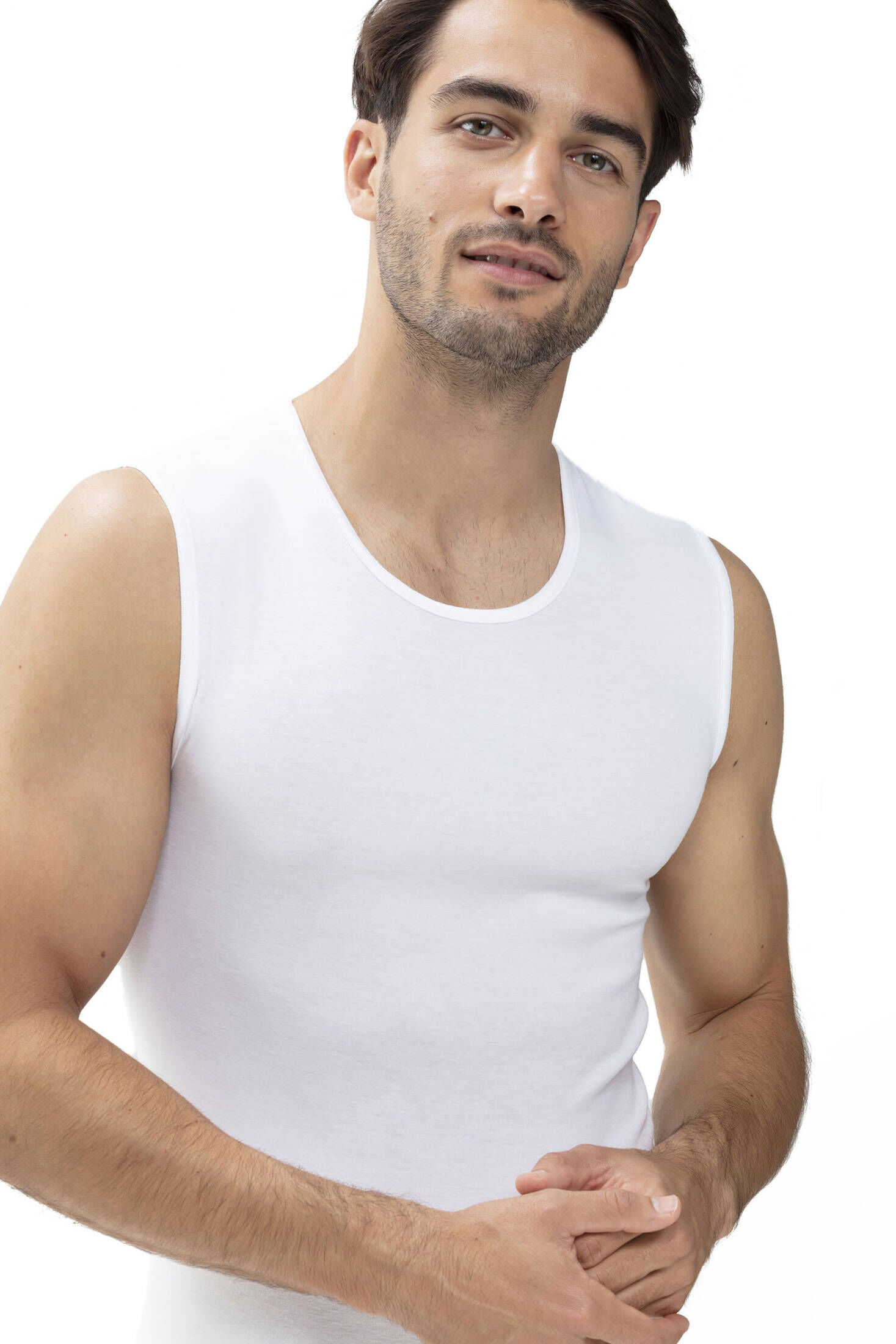 mey| Herren Shirt ärmellos