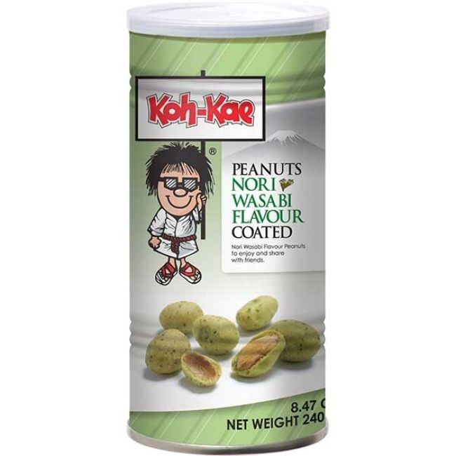 Koh-Kae Gecoate Pinda's Nori Wasabi Smaak 230g