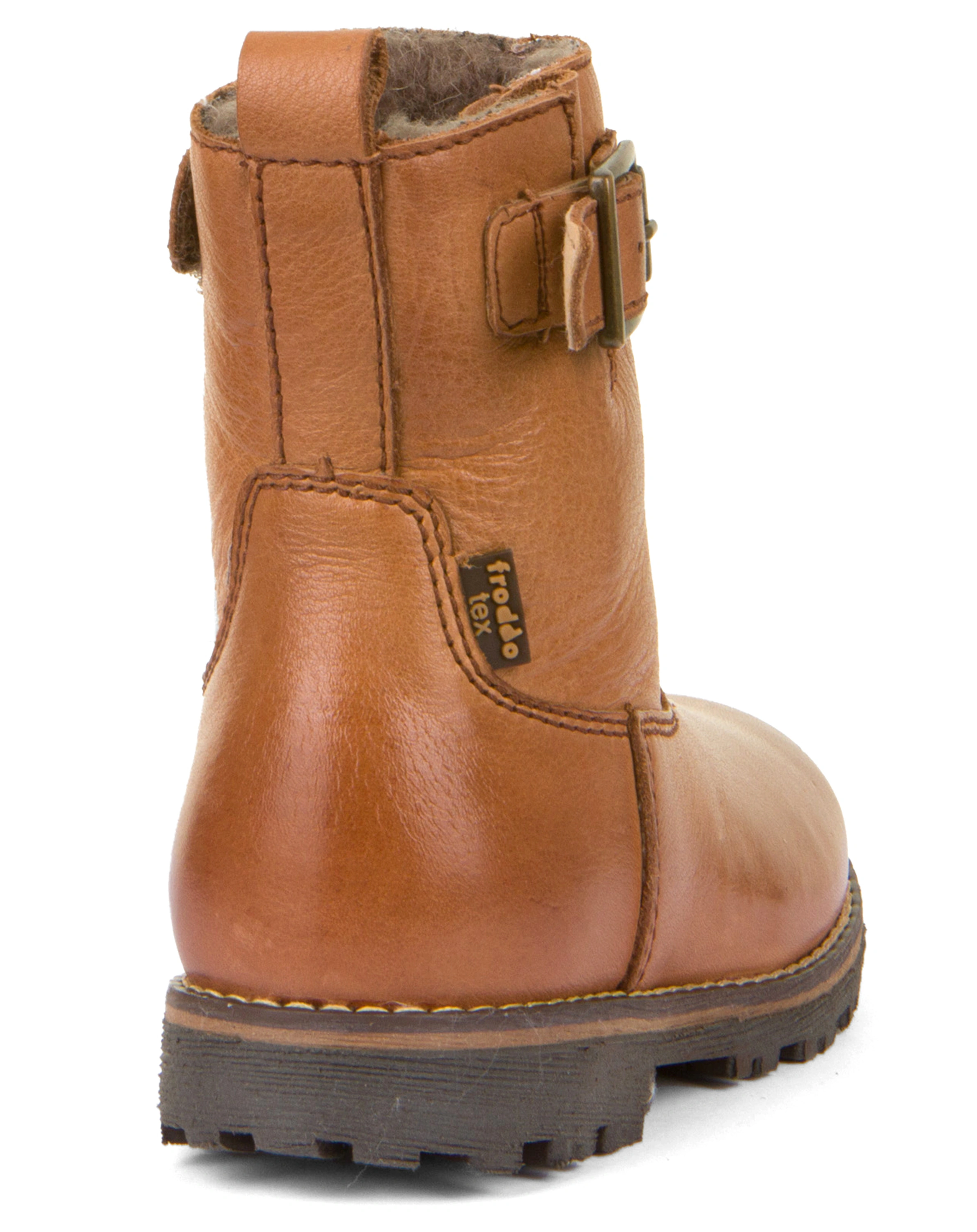 Stiefel MAXINE BUCKLE gefüttert in cognac