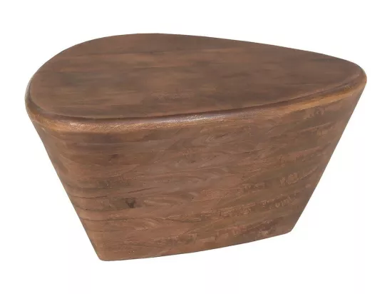 Table basse petit modèle en bois massif collection BALI - Style ethnique et design