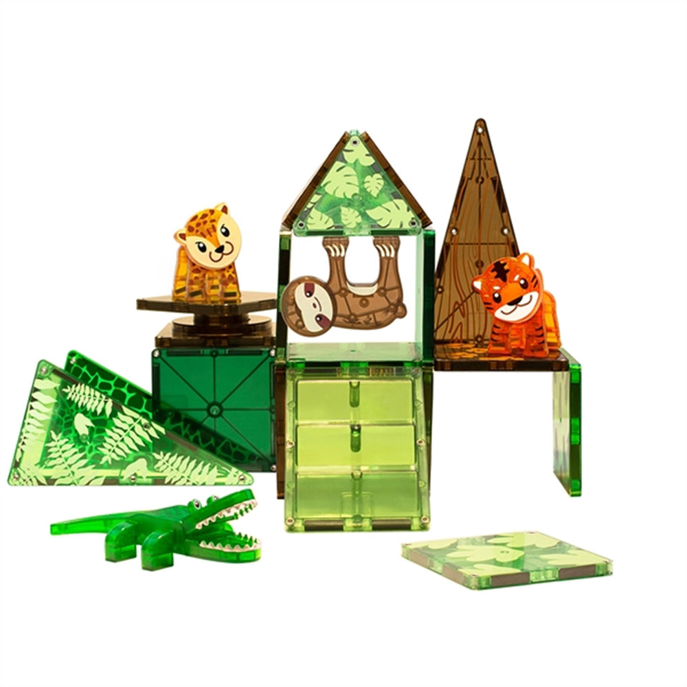 Køb Magna-Tiles® Jungle - Magnetsæt 25 Dele