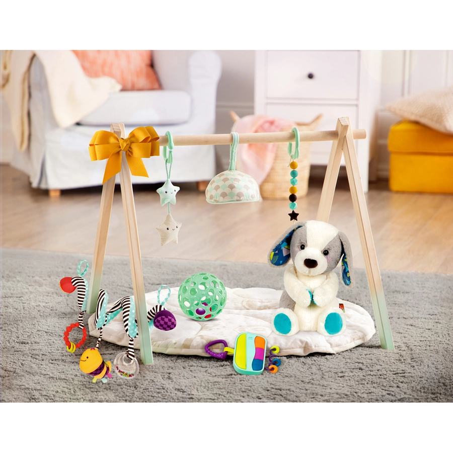 B.TOYS B. Grab n Glow Leucht Ball mit Greiflöcher 1