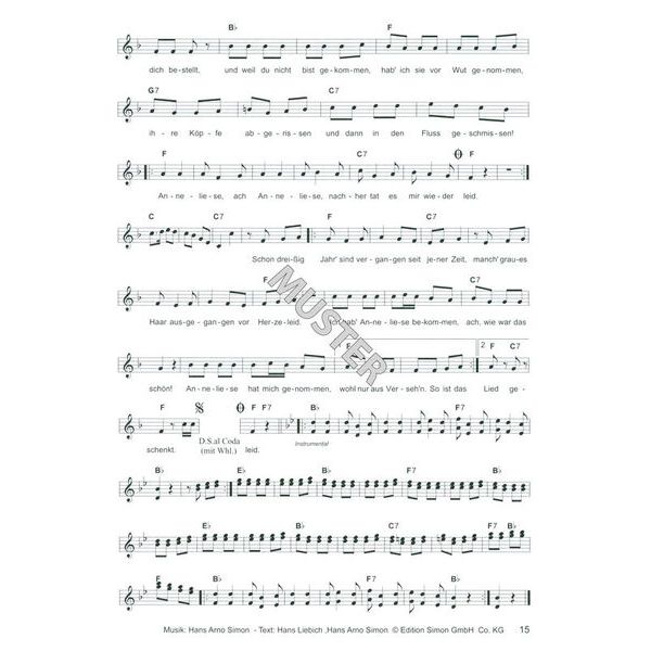 Musikverlag Hildner 140 Schlager 50er 60er Jahre