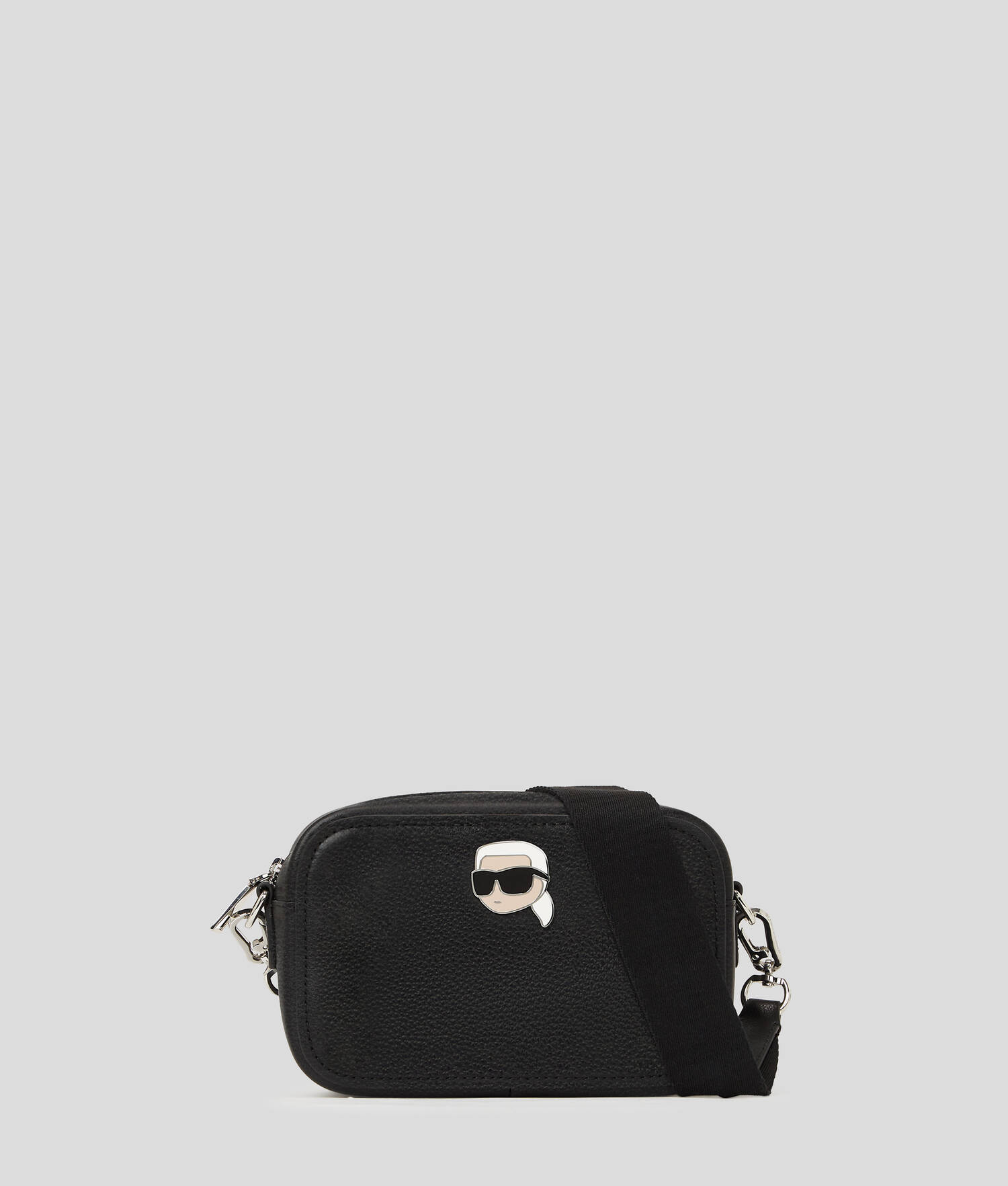 SAC CAMÉRA IKON GRAINÉ - Noir