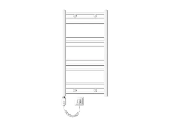 Radiateur Design Sahara Electrique avec Elément Chauffant 300W, 500 x 800 mm, Blanc