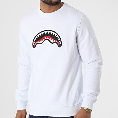 Sweat Crewneck SP009 Blanc