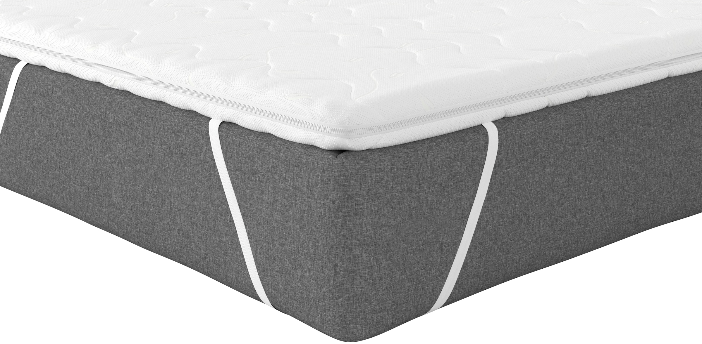 my home Topper »Sandy, Topper 90x200 cm,180x200 cm, über 900 4,5 Sterne Bewertungen« Matratze, Boxspringbett, Allergiker geeignet (Hausstauballergiker)
