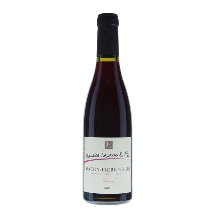 Maurice Lapalus & Fils Mâcon-Pierreclos rouge 2018 - Demi-bouteille