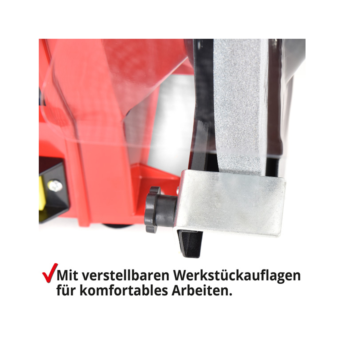 Hecht Stand Schleifmaschine 350 Watt, Schleifsteine Ø200mm, K60+K36