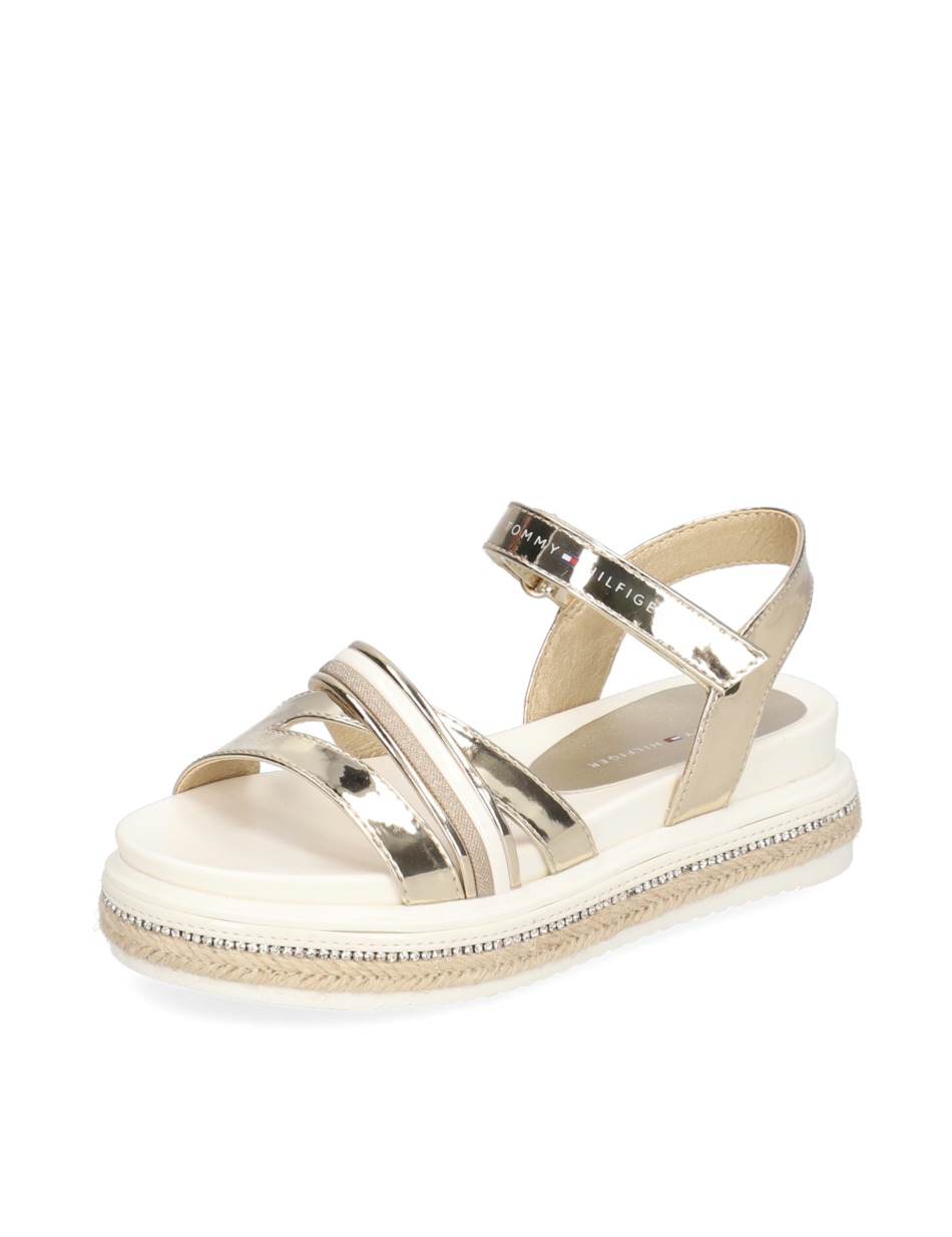PLATFORM VELCRO SANDAL