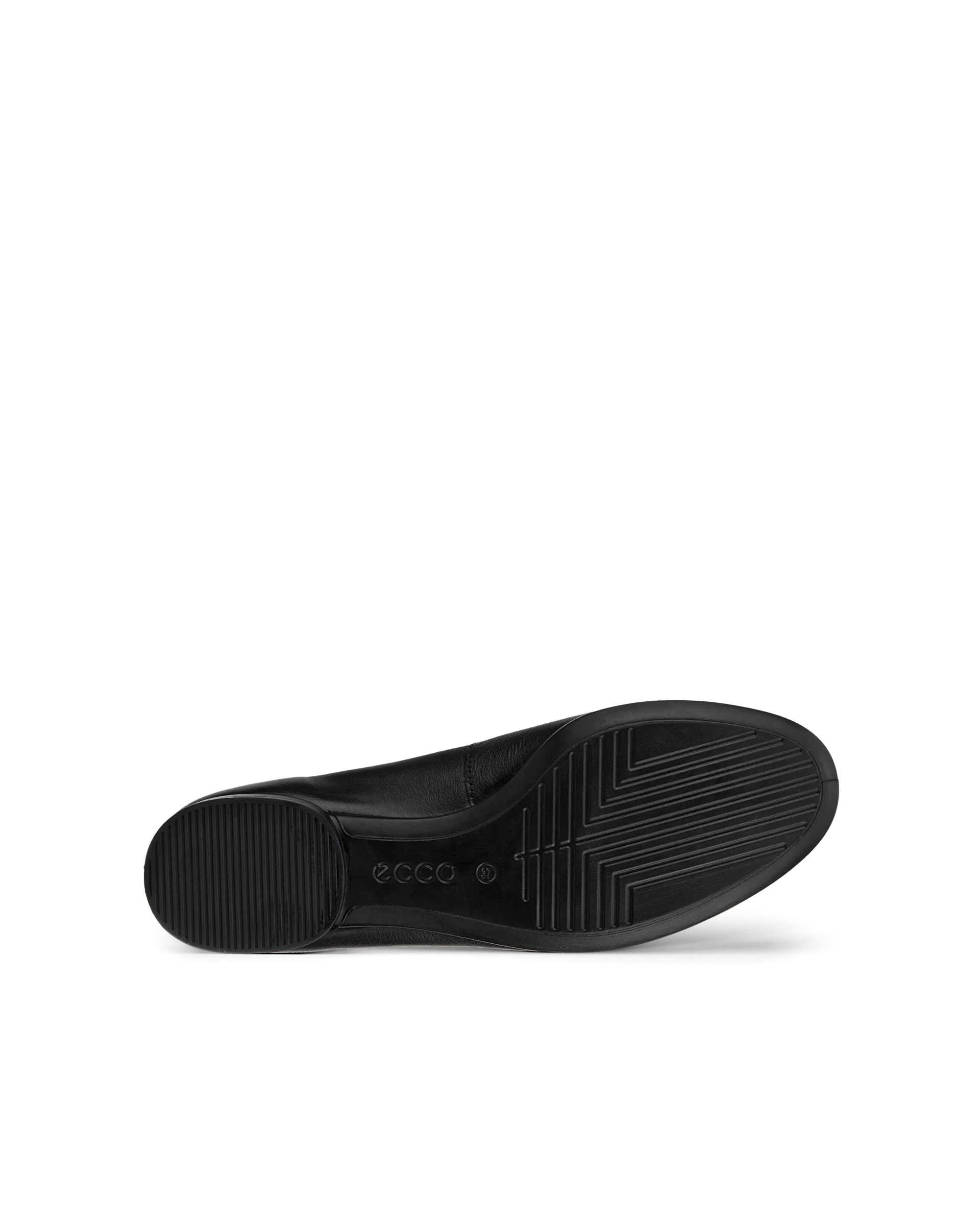 ECCO ANINE Damen Lederballerina Schwarz
