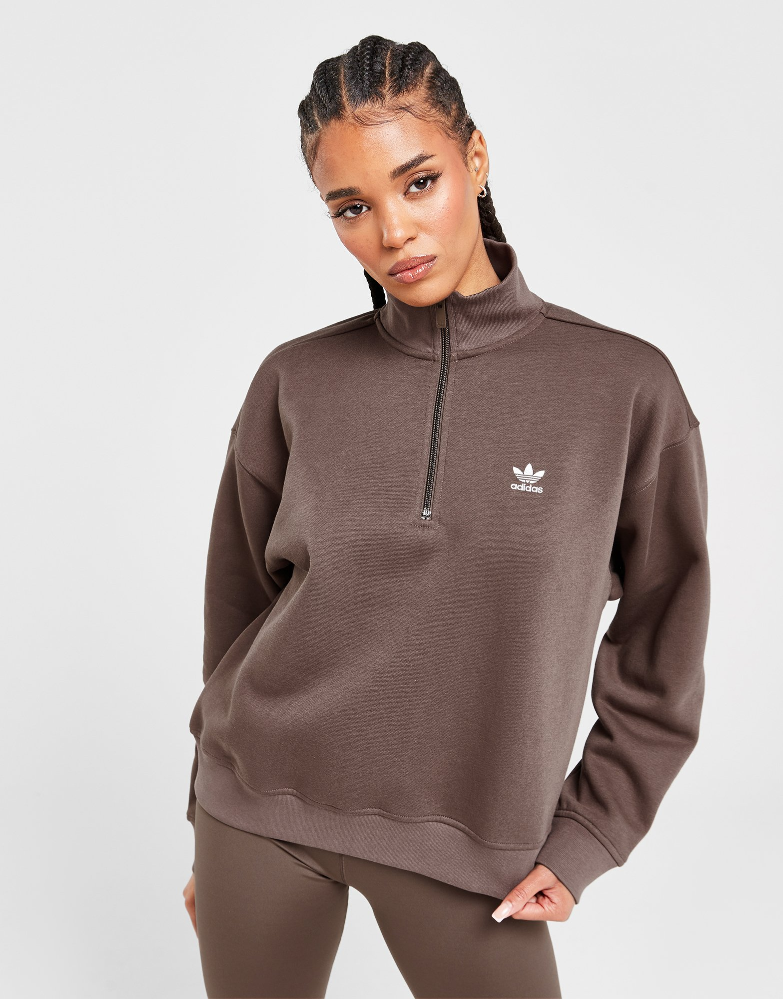 adidas Originals Sweat-shirt 1/2 zip Essentials