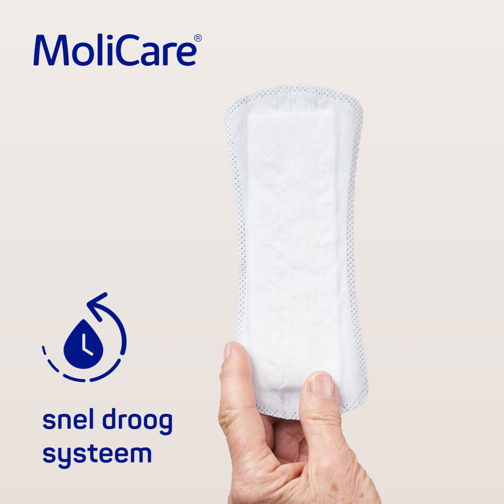 4x Molicare Premium Lady Pad 0,5 Druppels 70 ml Absorptie28 stuks