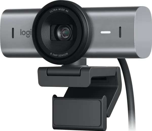 Logitech MX Brio 705 for Business - Webcam - farve - 8,5 MP - 4096 x 2160 - audio - USB-C