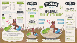 Biobim Speltpapje 6  250GR