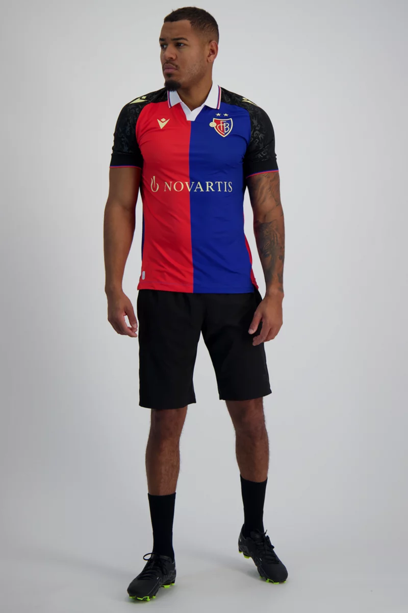 Macron FC Basel Home Replica Herren Fussballtrikot 2324