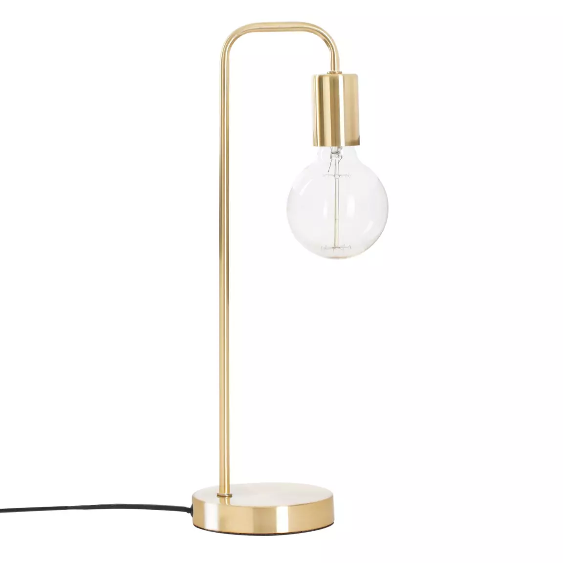 Lampe à poser en métal (H45 cm) Keli Or