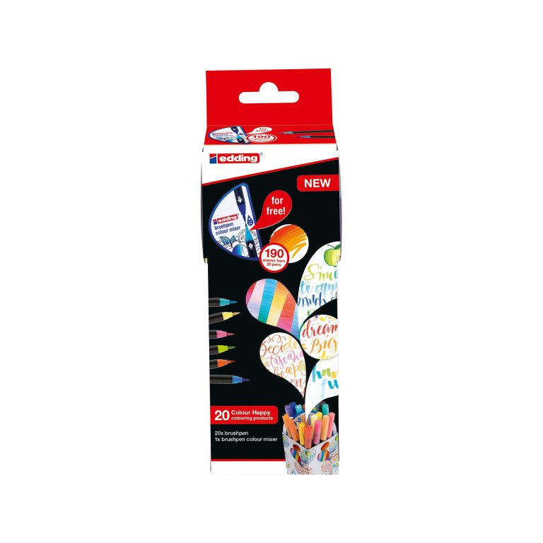 Edding 1340 Brushpen Set