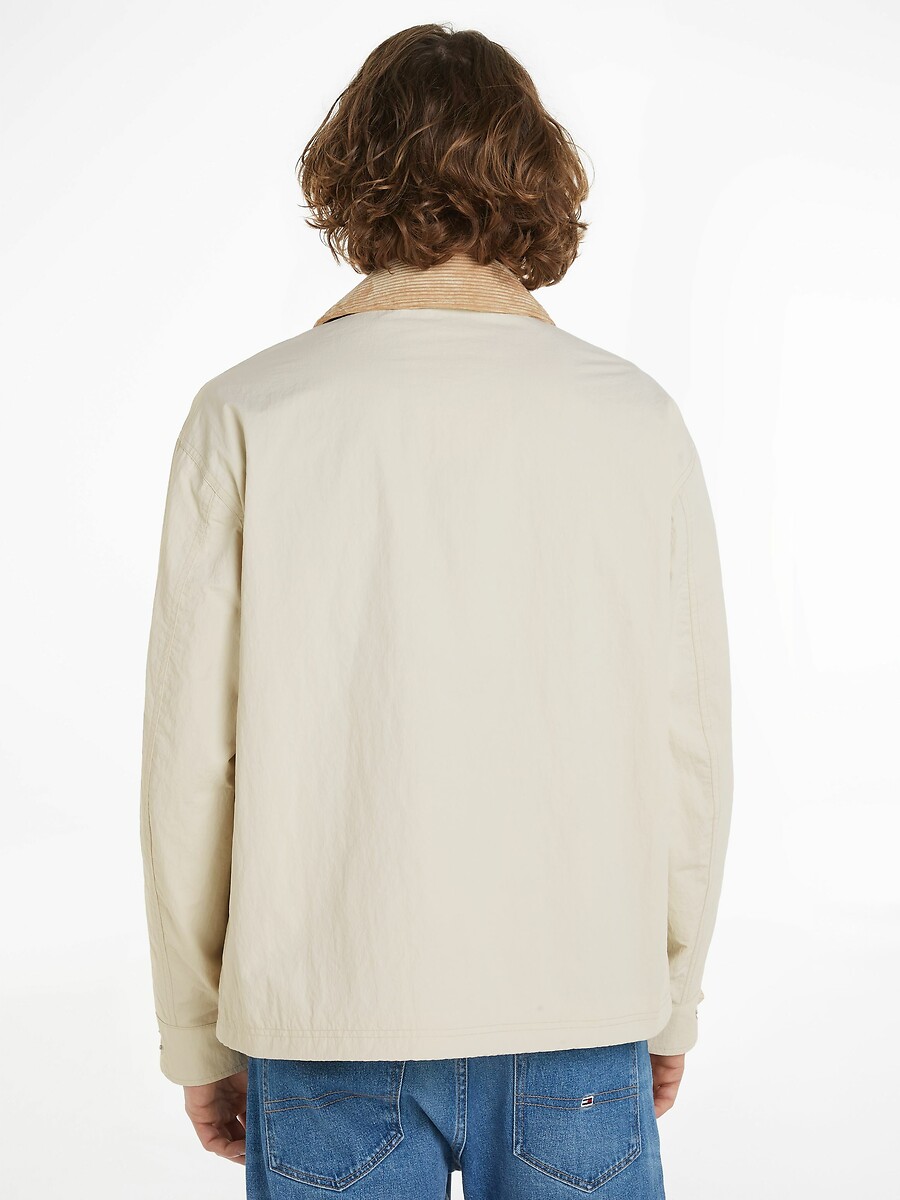 TOMMY JEANS<br>Jaqueta em 2 materiais com bolsos de veludo