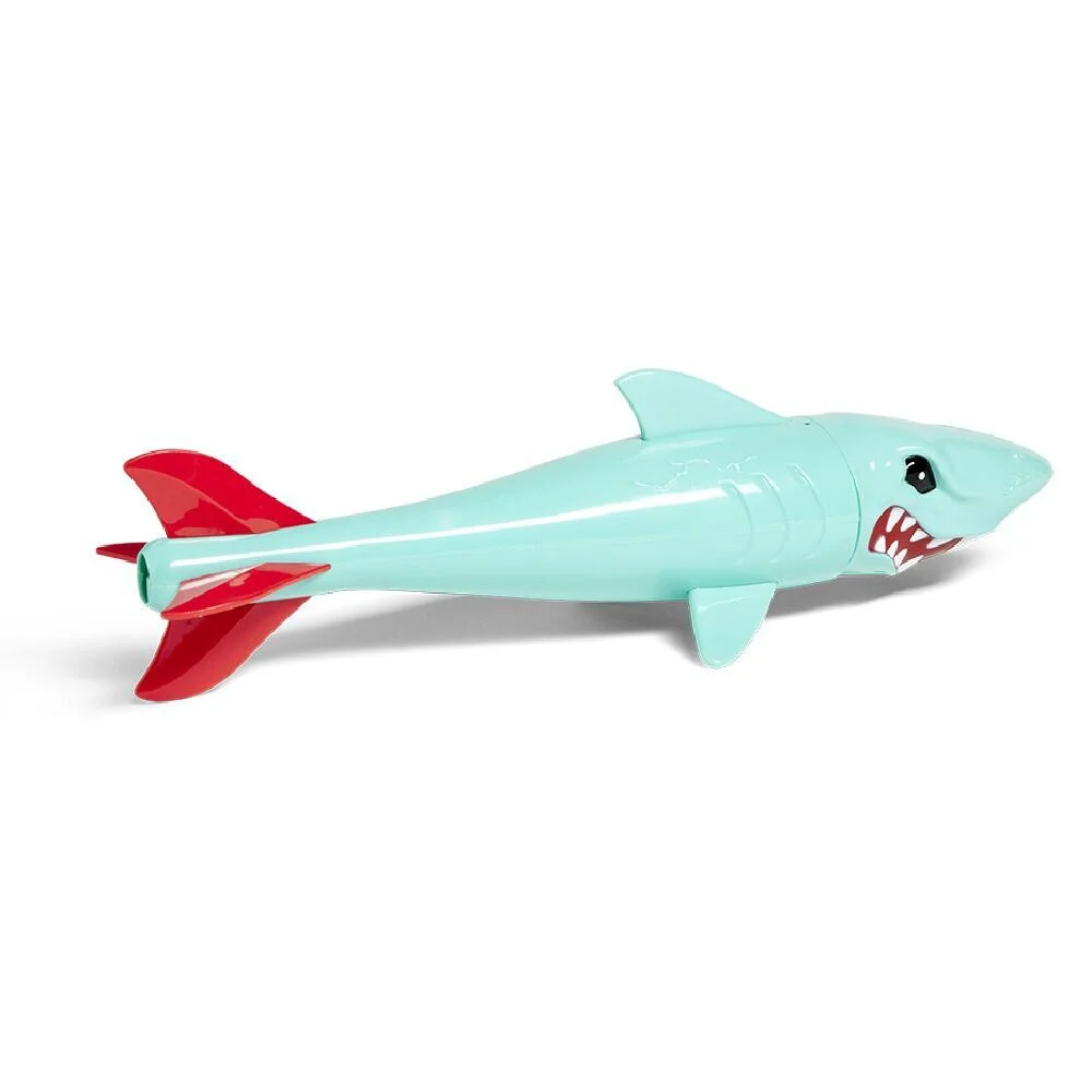 Jeu de piscine lesté requin géant bleu