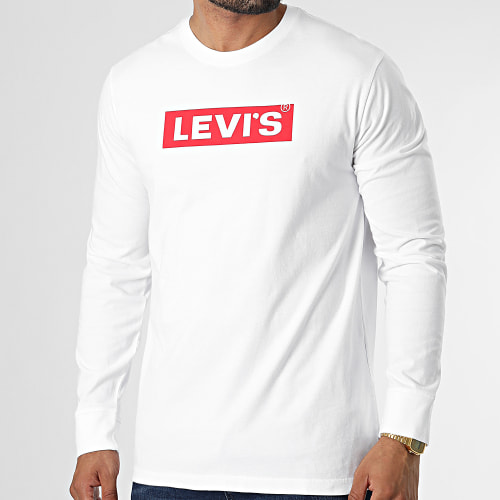 Tee Shirt Manches Longues Relaxed Fit 16139 Blanc