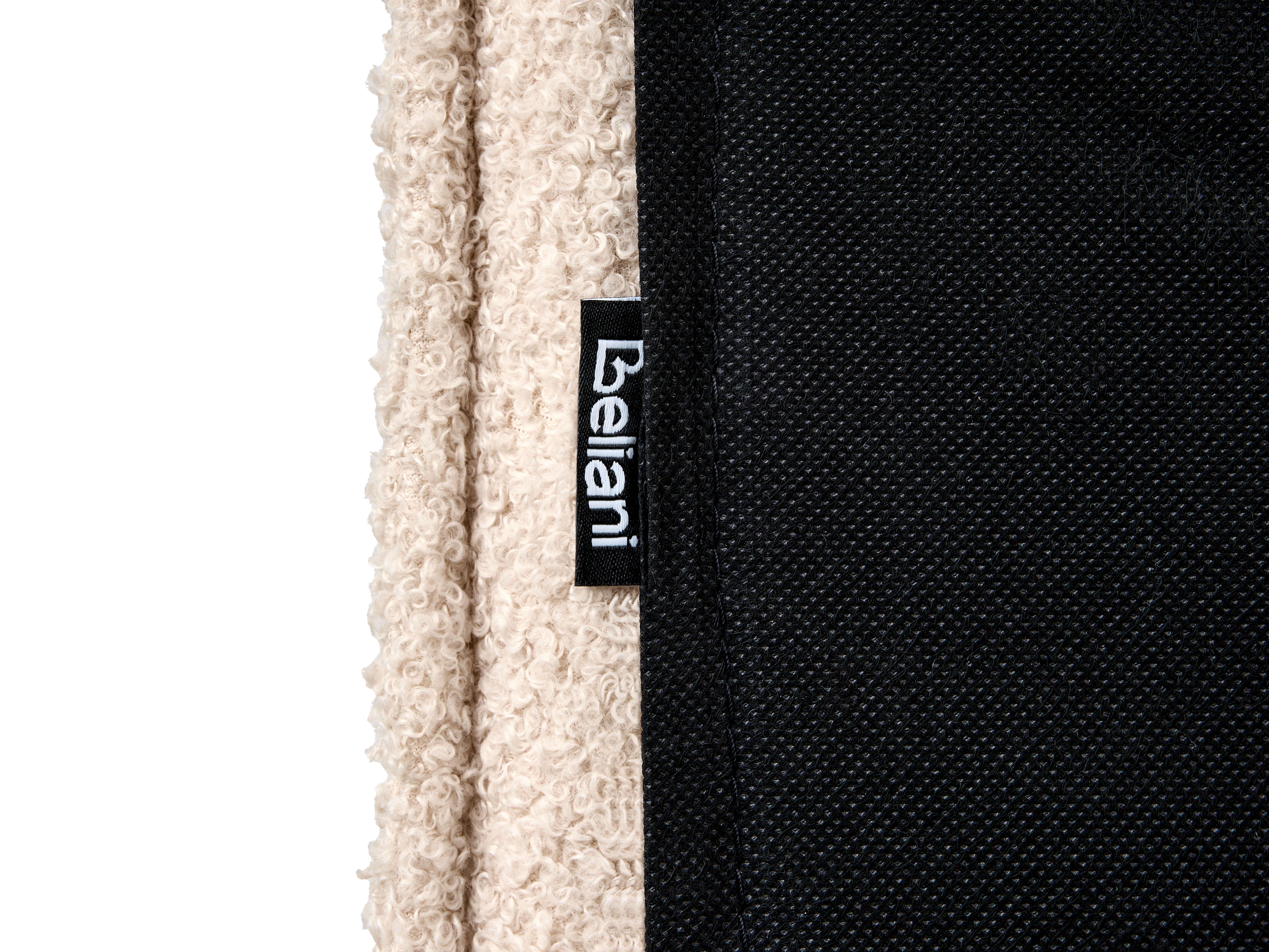 Bed Bouclé MILLAY 180 x 200 cm Beige