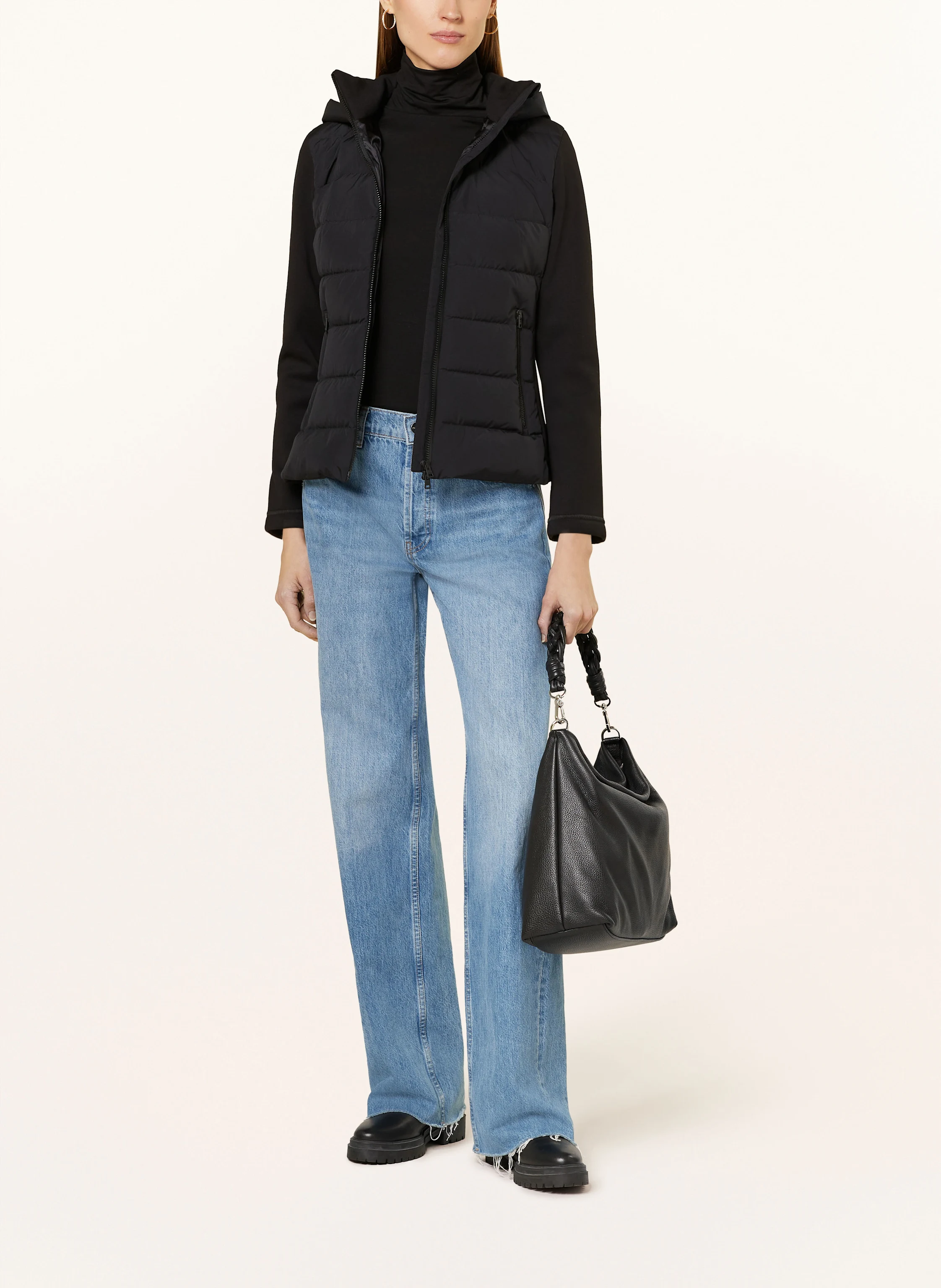 HERNO LAMINAR Jacke im Materialmix