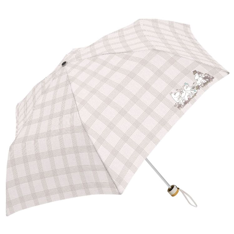 TANBAYA - MOOMIN Compact Umbrella (Check)