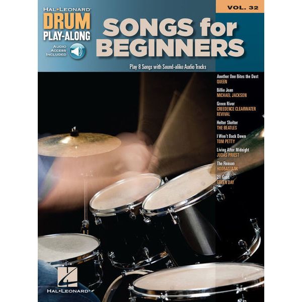 Hal Leonard Drum Play-Along Songs f Begin.