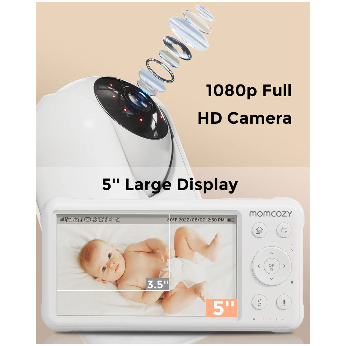 MomcozyMomcozy   Video Babyphone BM01