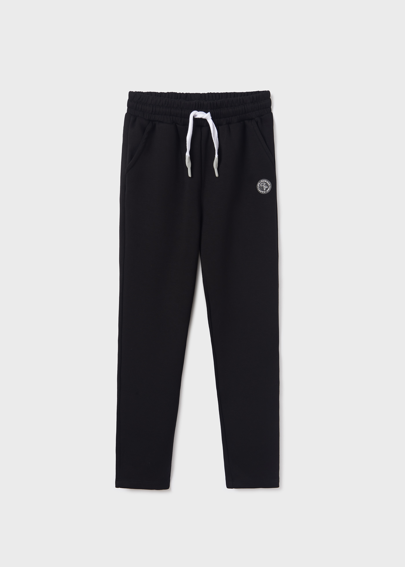 Calças esportivas cropped para meninas