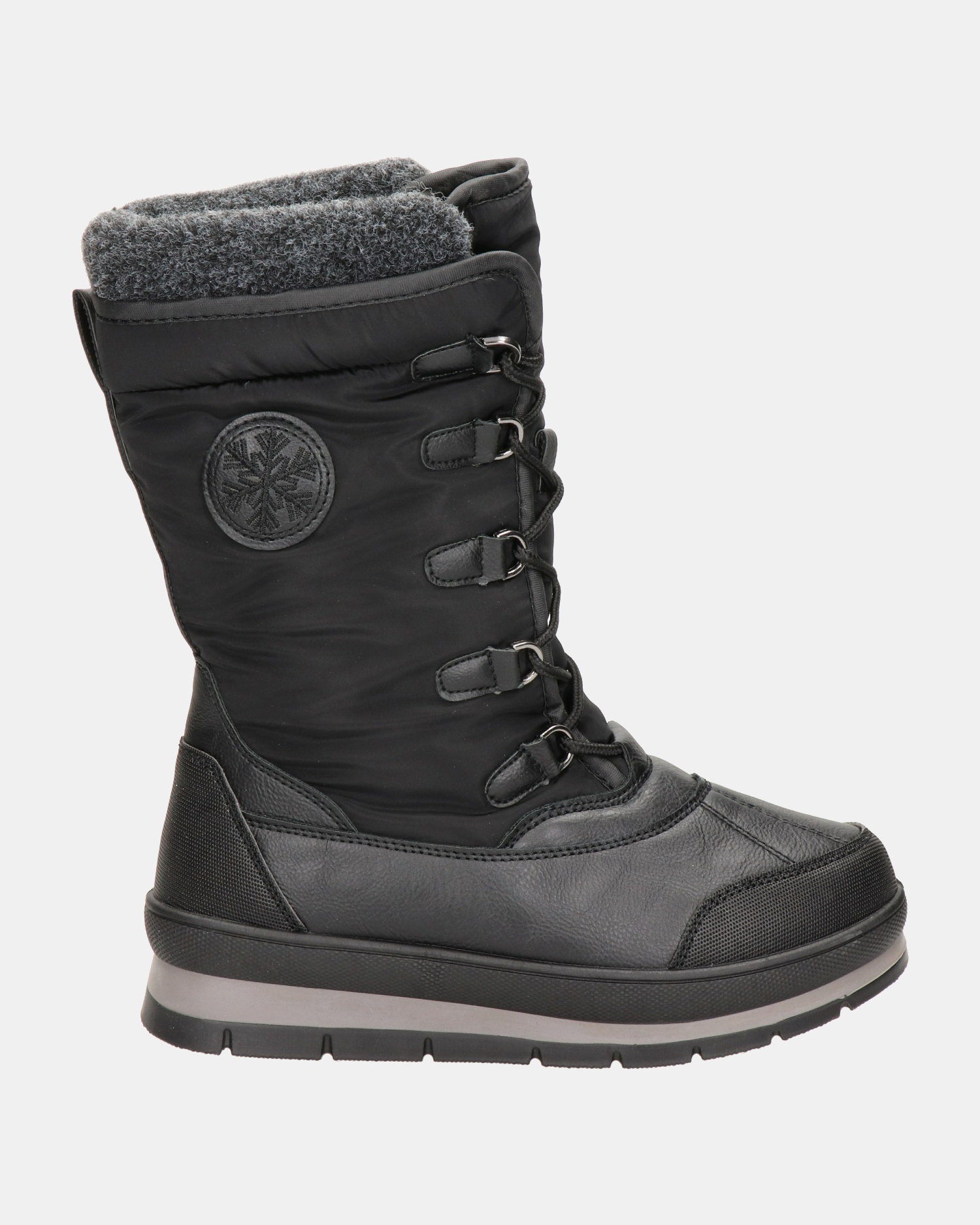 Snow Fun Snowboots  - zwart
