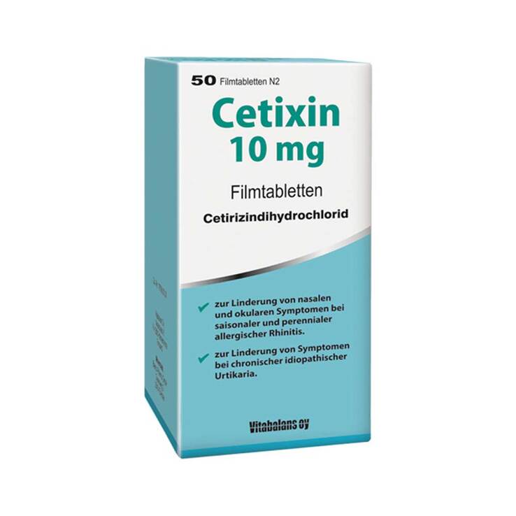 Cetixin 10 mg Filmtabletten, 50 St