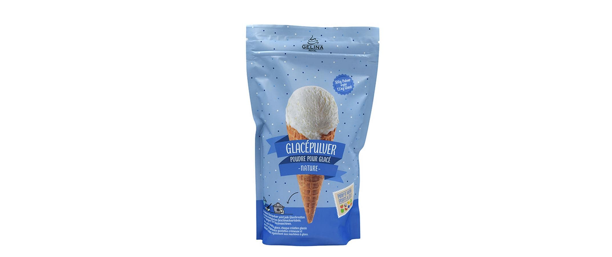 Royal Glacé neutral 500 gSpeiseeispulver neutral