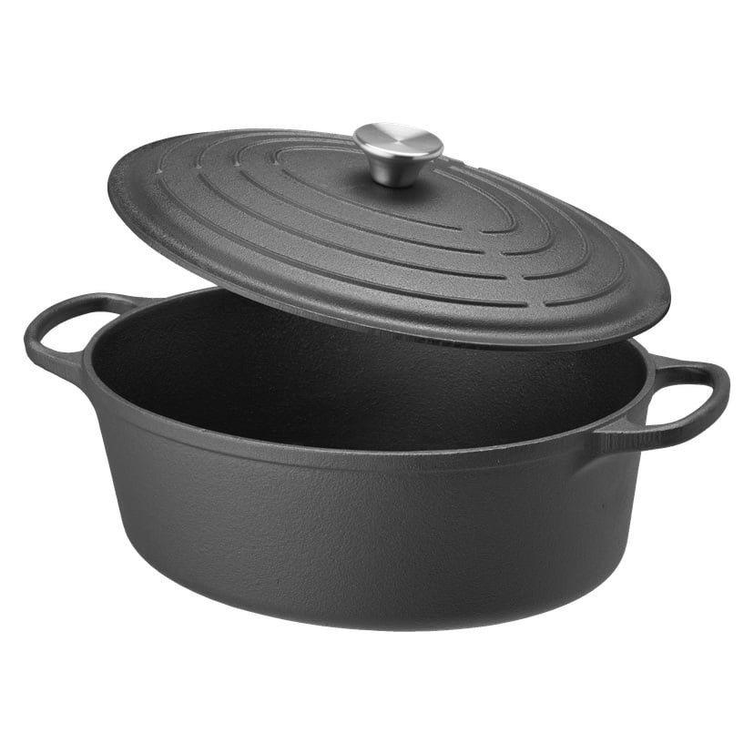 Støpejernsgryte 6,3 l
