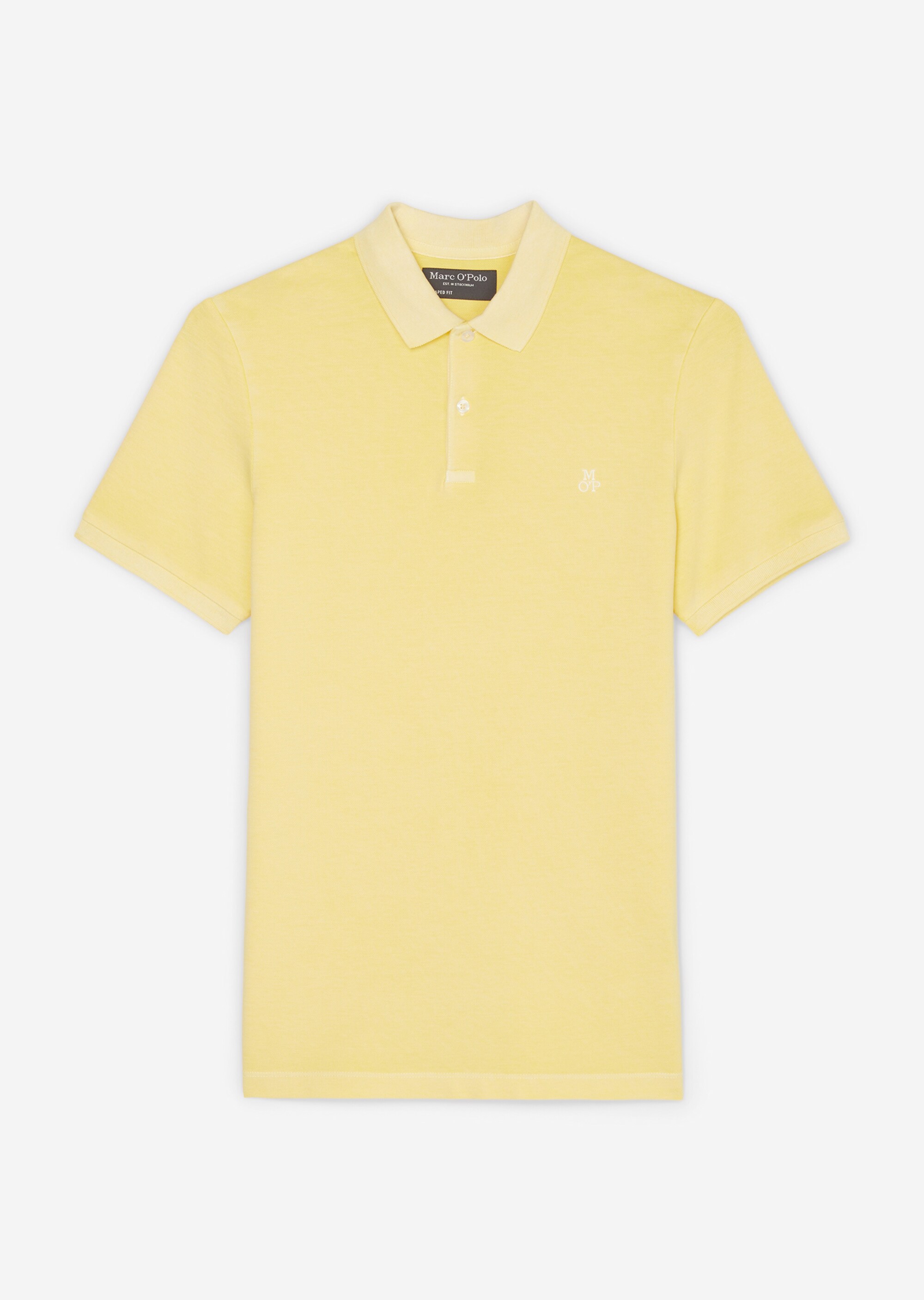 Poloshirt Piqué shaped aus Organic Cotton-Stretch