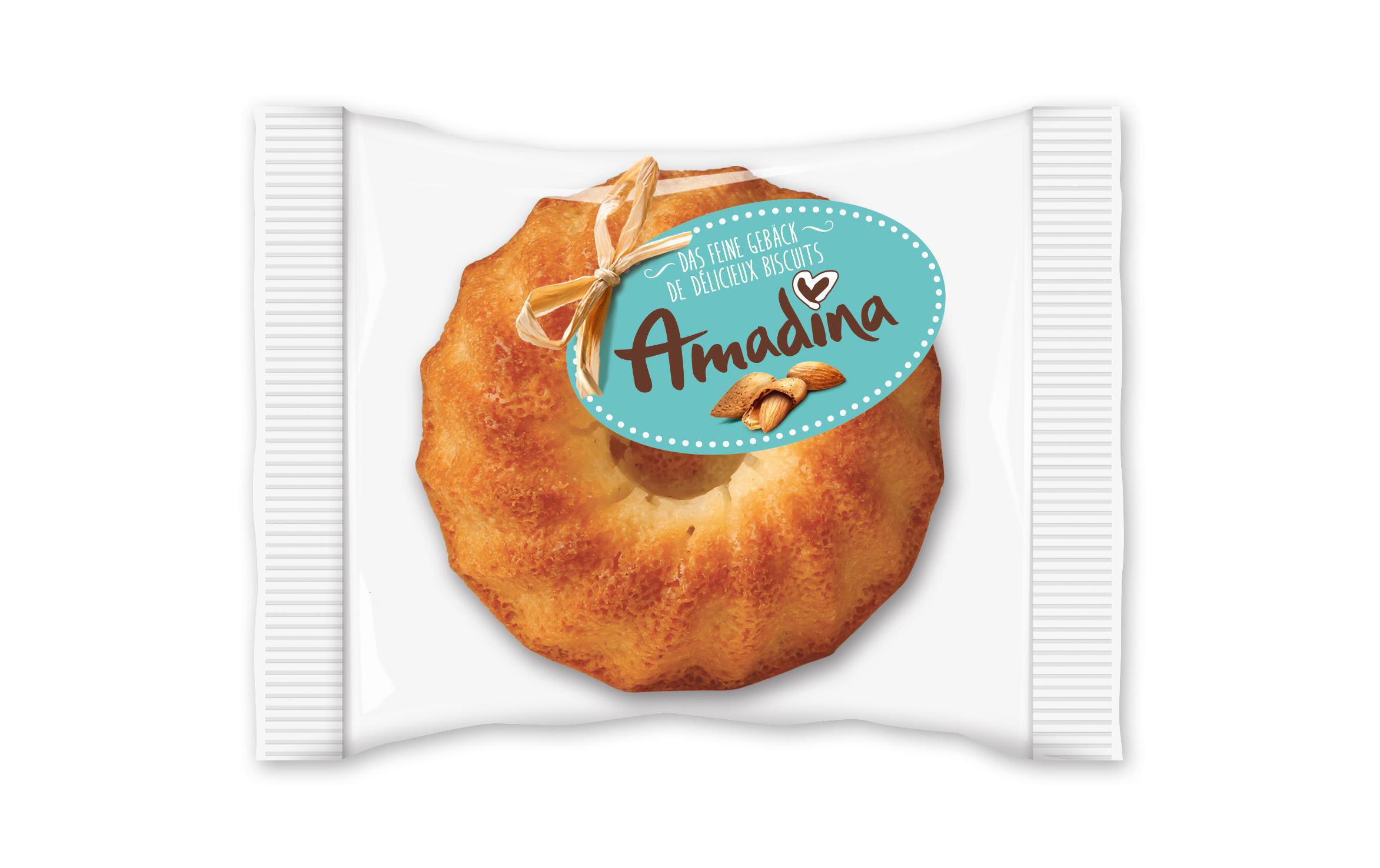 Amadina Gugelhöpfli aux Amandes 3 x 45 gMini Mandelkuchen