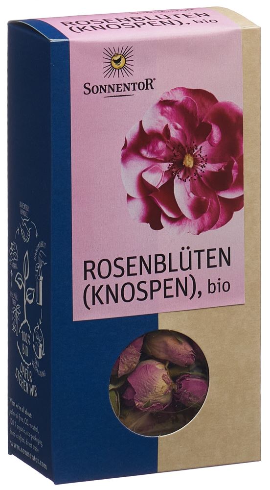 SONNENTOR Rosenblüten BIO 30 g